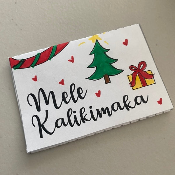 Mele Kalikimaka Gift Card Holder