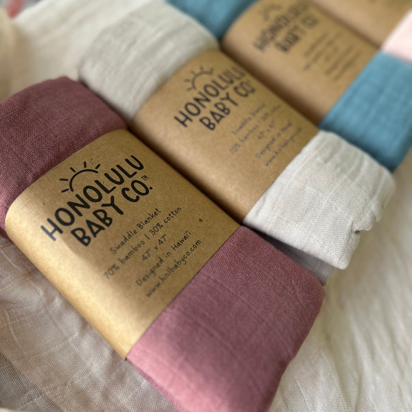 Solid Swaddle Blankets