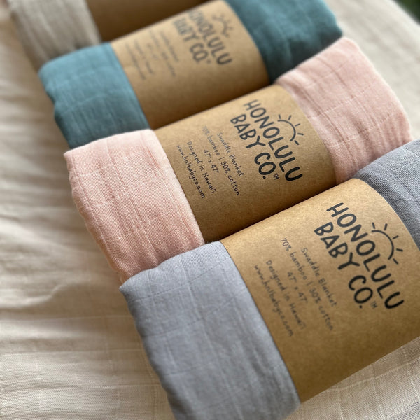 Solid Swaddle Blankets
