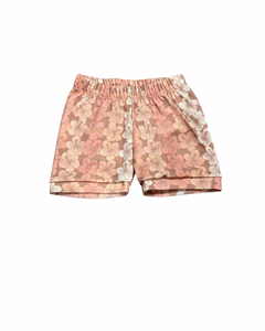 Neutral Hibiscus Shorts
