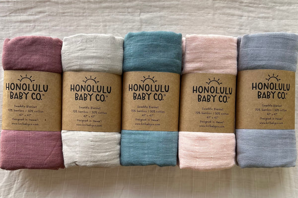 Solid Swaddle Blankets