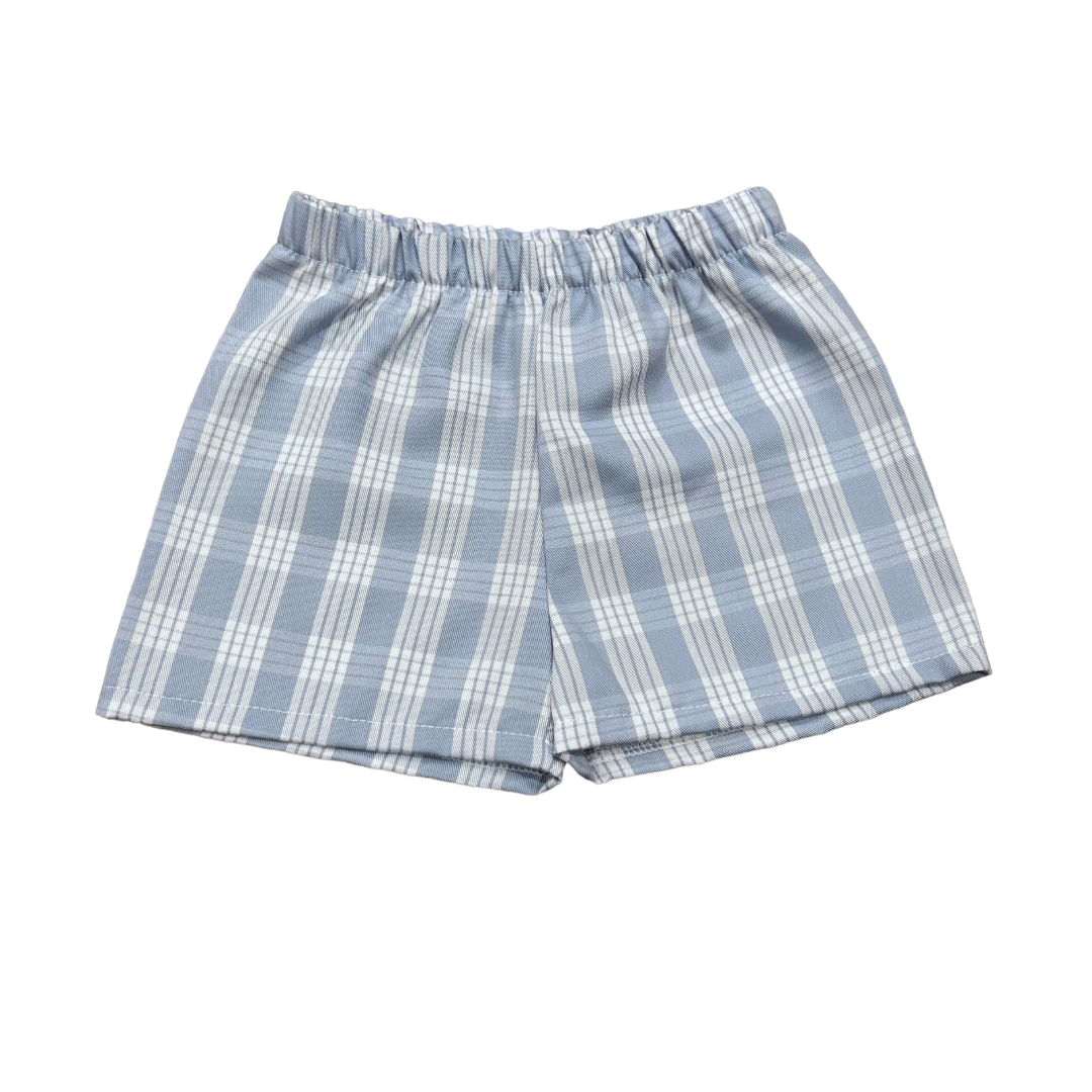 Baby Blue Palaka Shorts