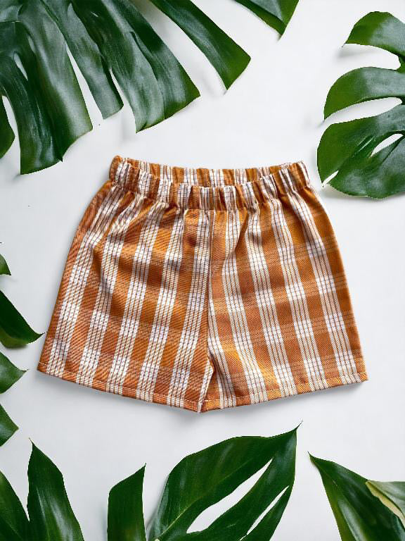 Rust Palaka Shorts