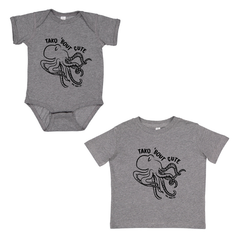 Tako ʻBout Cute - Grey